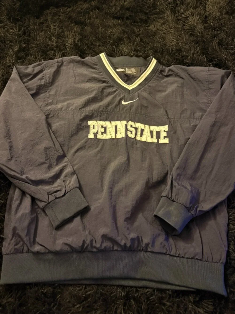 Penn State Nike Classic Jacket Color - Navy Blue - Size Large